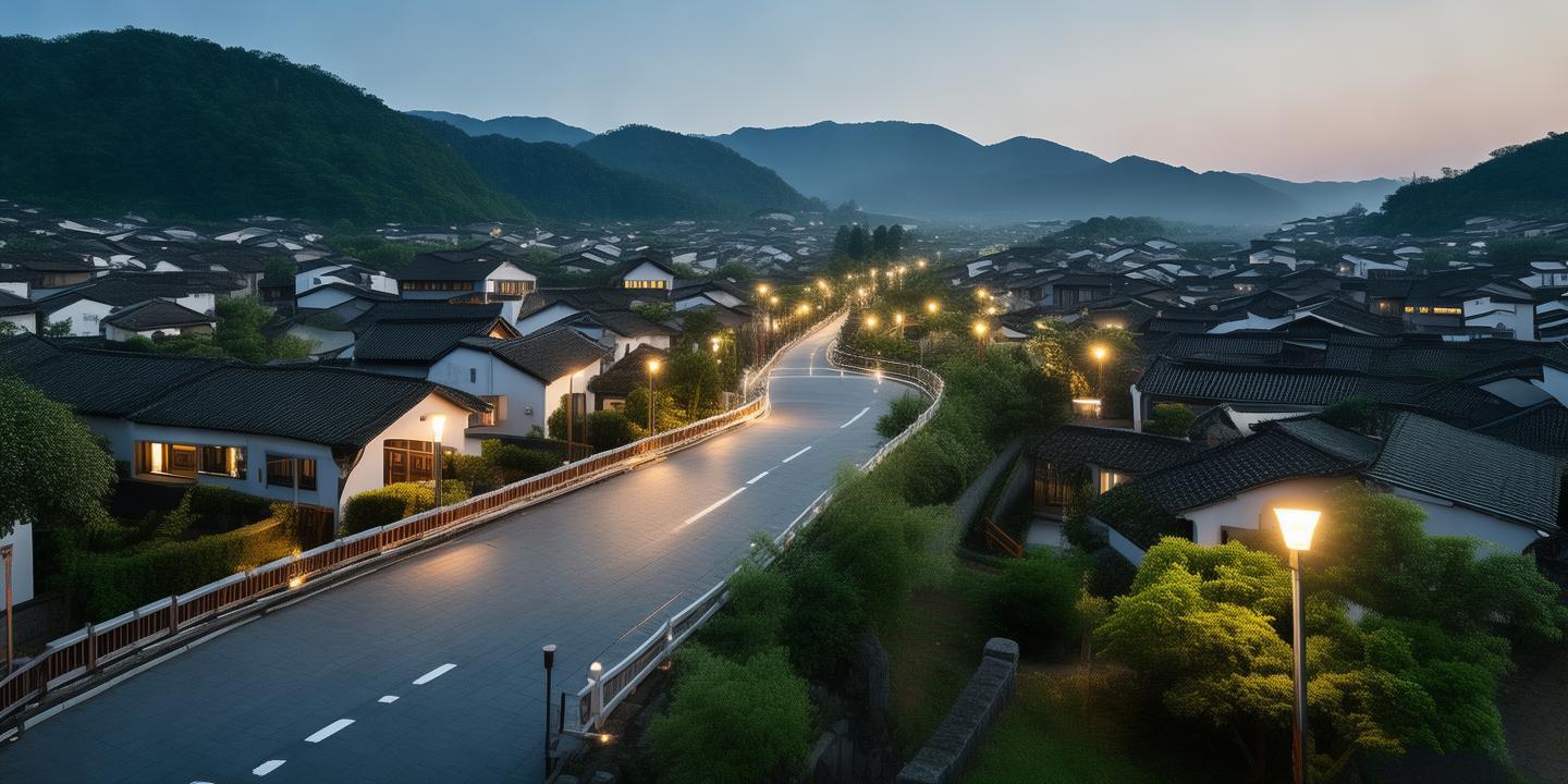 路桥新桥镇“未来乡村”全域铺开,智慧路灯与垃圾分类AI监管助力乡村绿色发展
